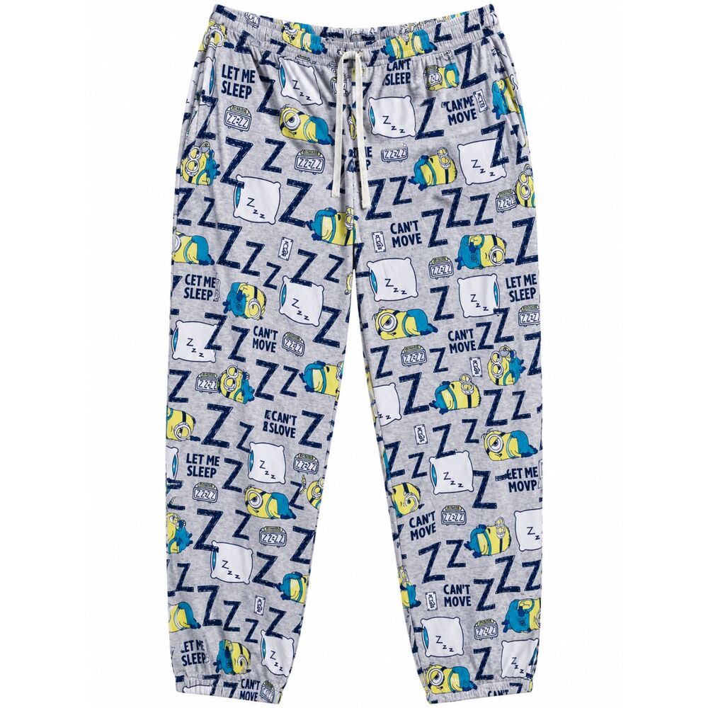 Women’s Minions Pajama Pants – 2X (18W–20W)